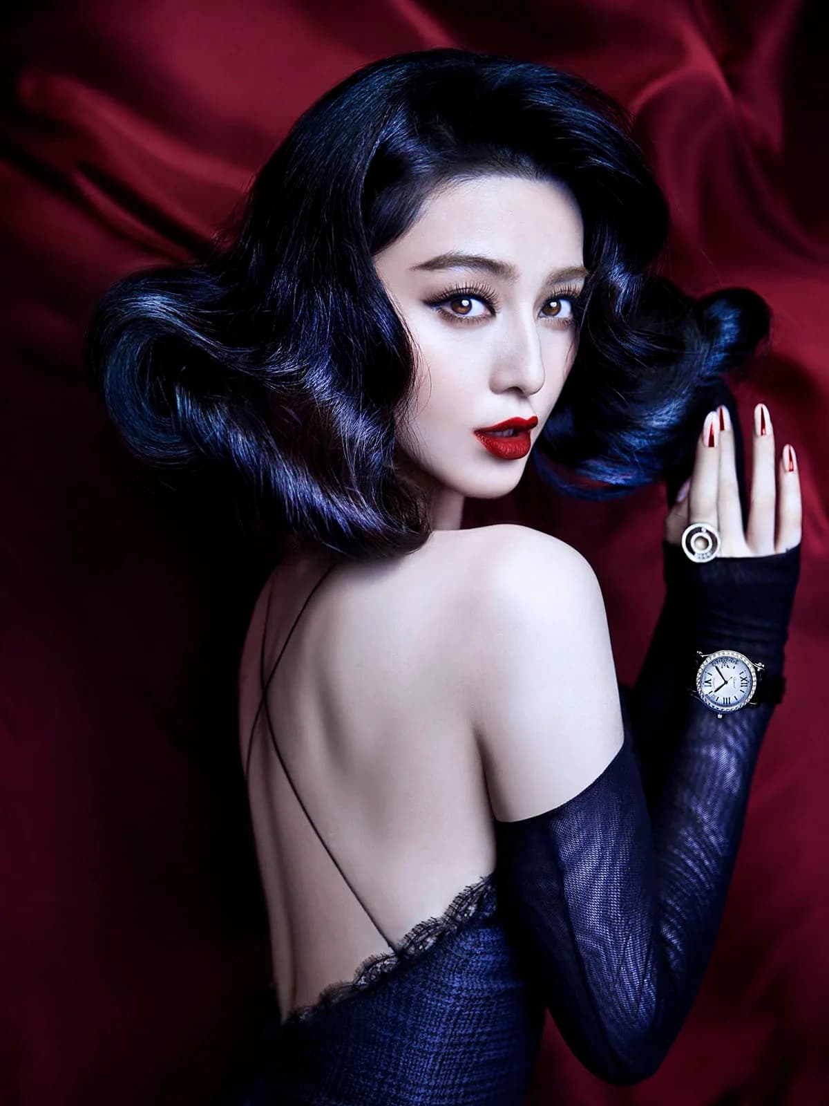 中国内地女演员与制片人范冰冰的高清写真图